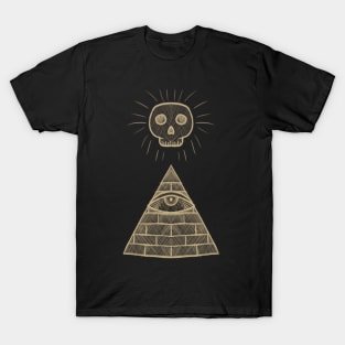 Death watching (gold) T-Shirt